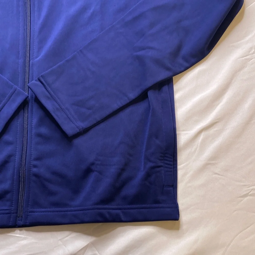 NWT-Adidas Royal Blue‎ Full Zip Jacket Size Small